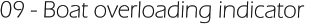 09 - Boat overloading indicator