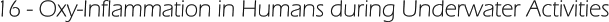 16 - Oxy-Inflammation in Humans during Underwater Activities