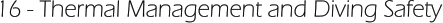 16 - Thermal Management and Diving Safety