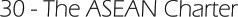 30 - The ASEAN Charter